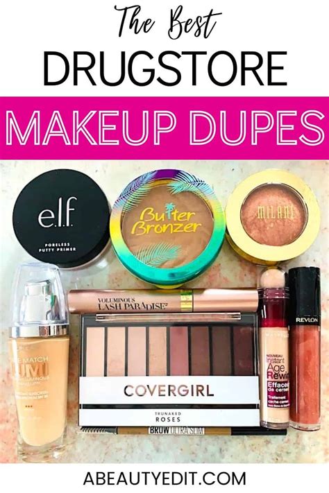 12 Drugstore Makeup Dupes That Work Better Than High.